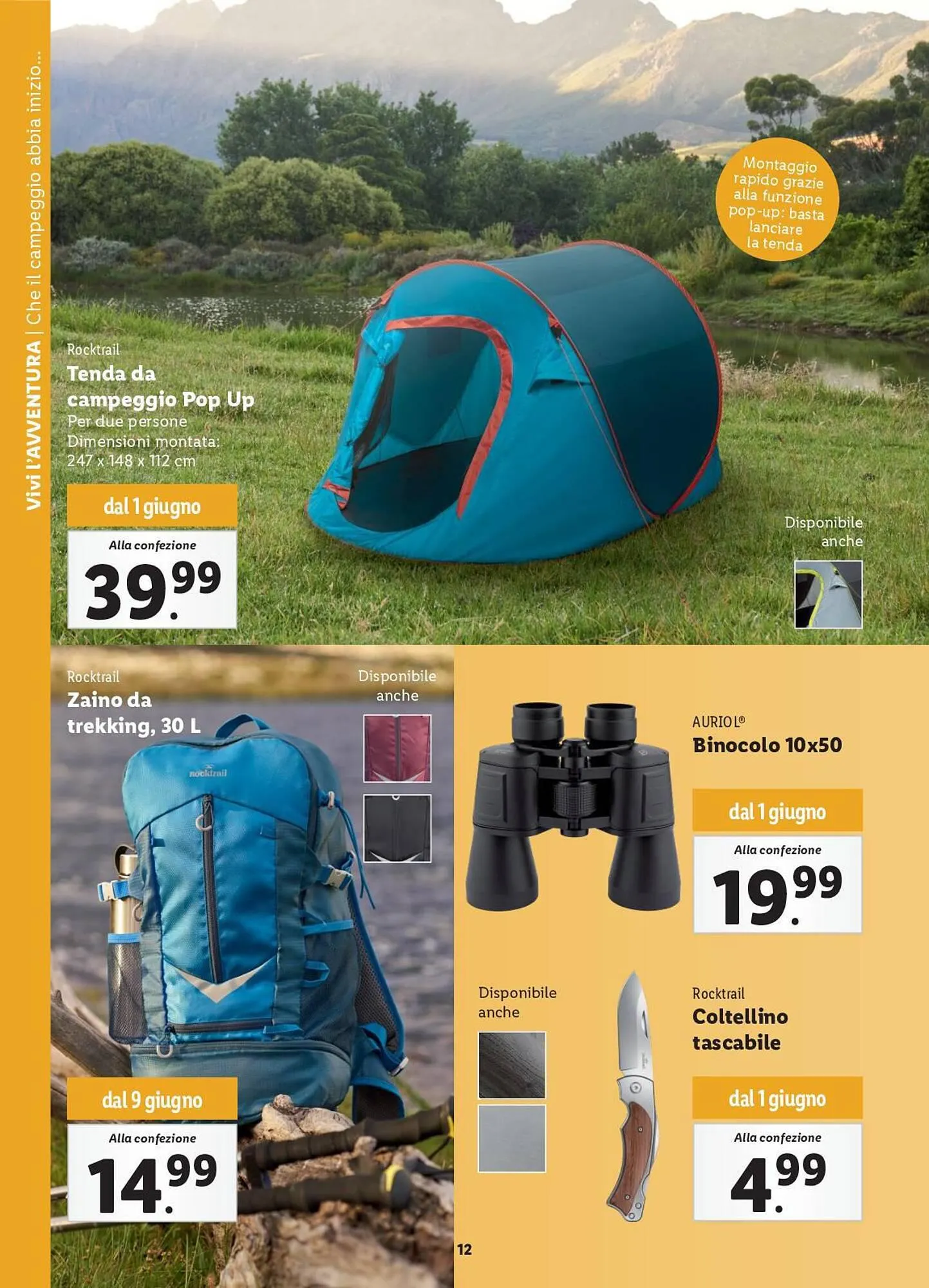 Volantino Lidl da 1 giugno a 30 luglio di 2023 - Pagina del volantino 12