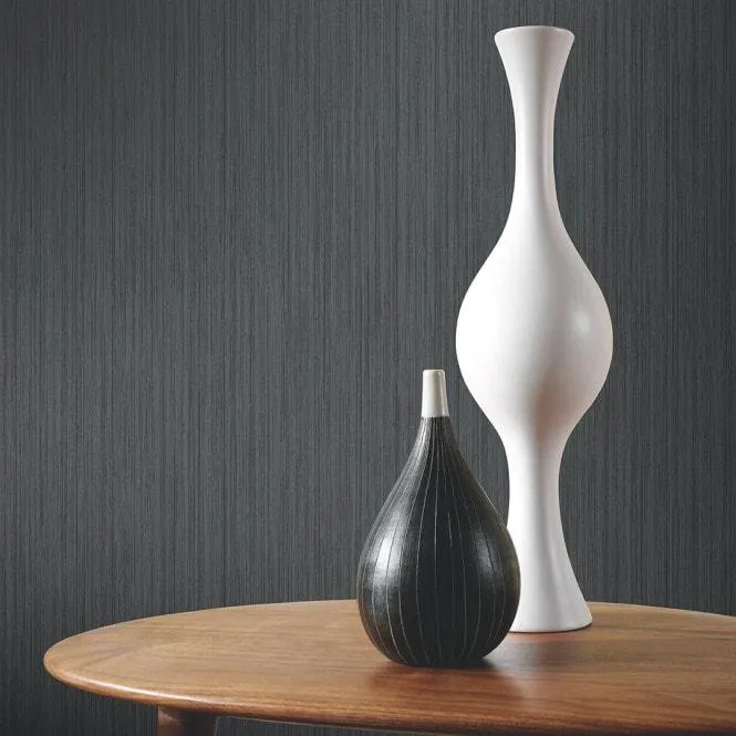 Diamond Plain wallpaper in Black