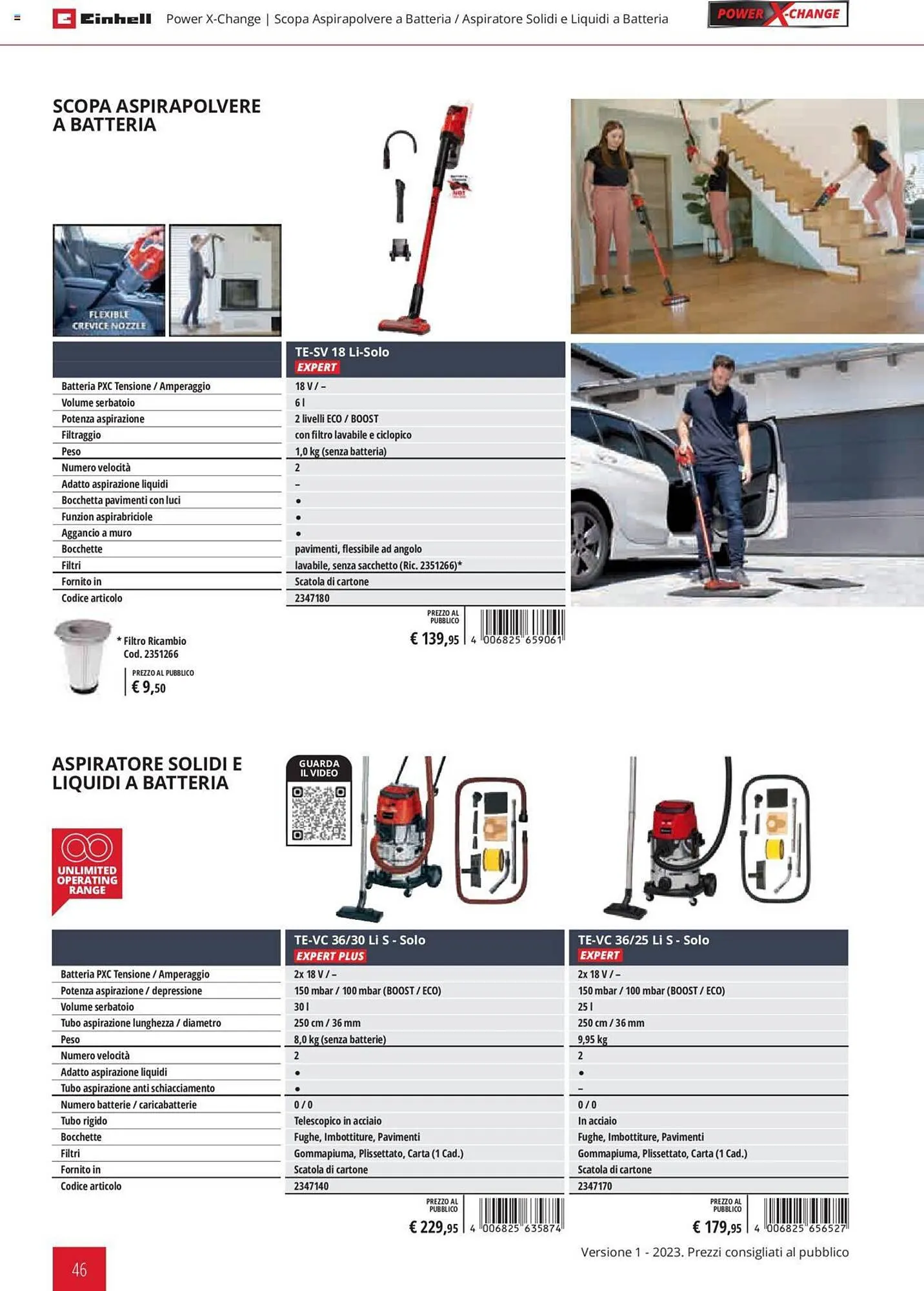 Volantino Einhell da 1 febbraio a 31 dicembre di 2023 - Pagina del volantino 46