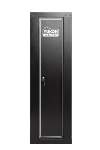 Yukon Gear Ready-to-Assemble 12-Gun Security Cabinet/Safe, 17 x 13.6 x 53-in