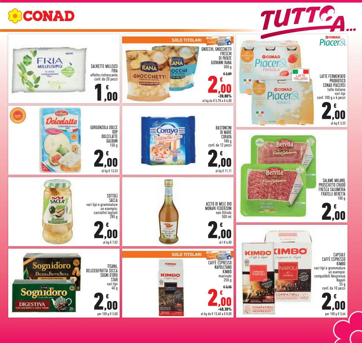 Conad Volantino attuale da 4 gennaio a 1 febbraio di 2024 - Pagina del volantino 3