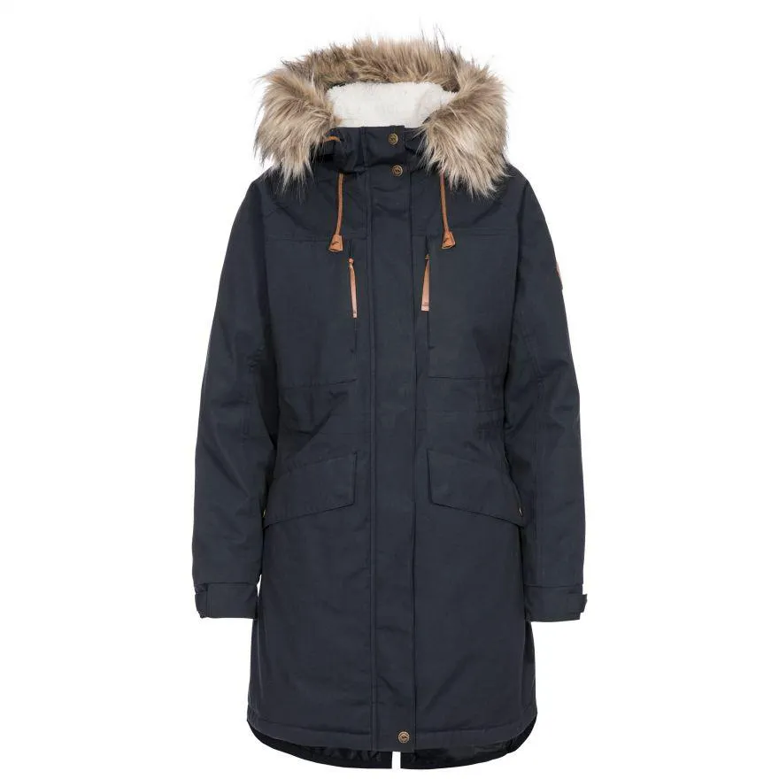 Trespass Womens Waterproof Parka Jacket Faithful