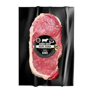 ARREO BEEF CARNE DE RES NEW YORK 340 GR.