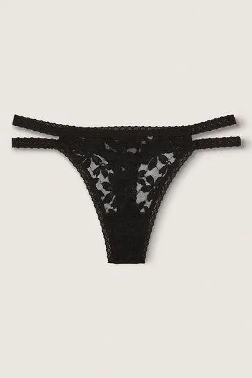Strappy Lace Thong Knickers