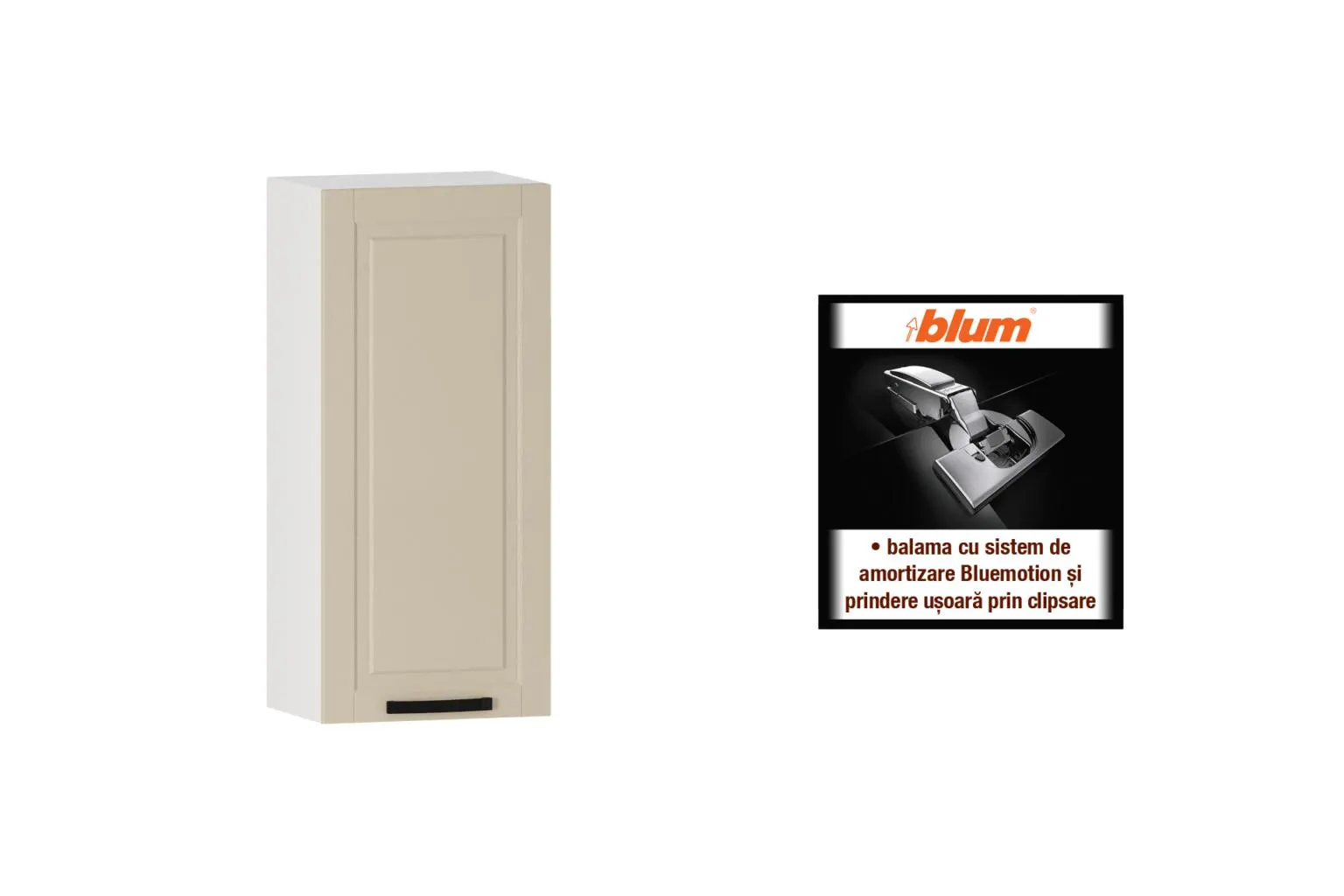 Suspendat cu ușă L45/ H100 s&d