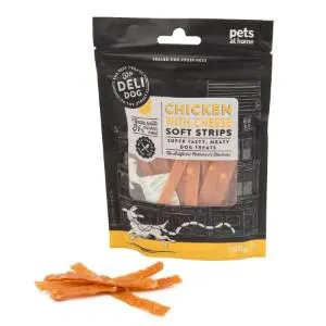 Deli Chicken with Cheese Strips Dog Treat 100g