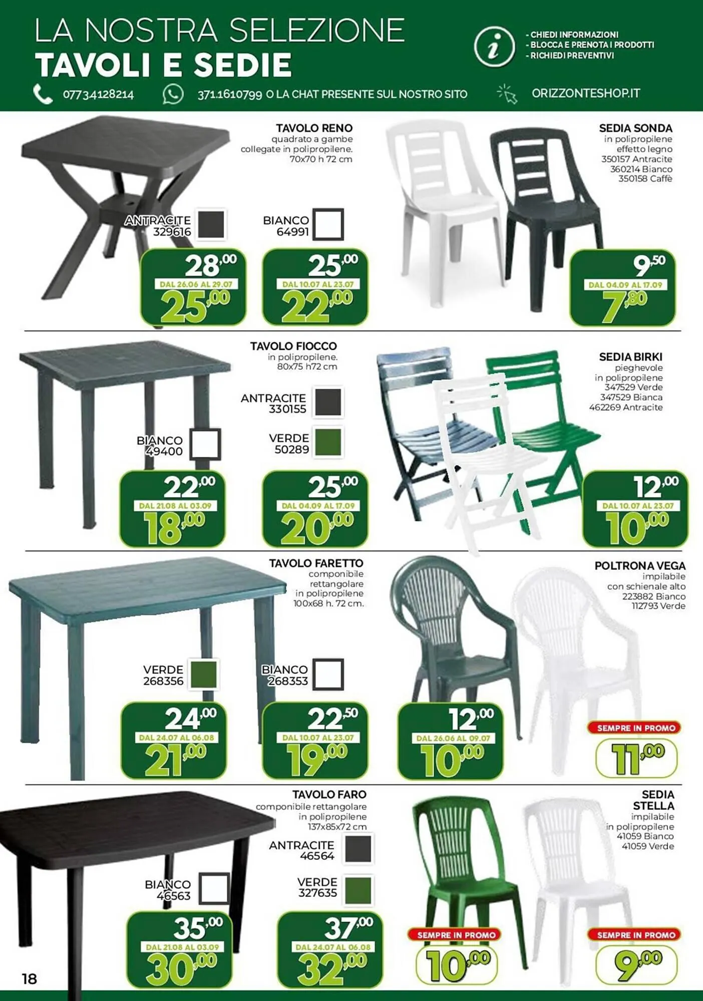 Volantino Orizzonte da 11 aprile a 1 ottobre di 2023 - Pagina del volantino 18