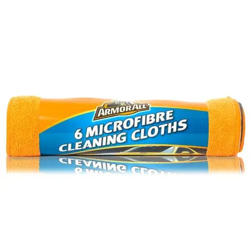 ArmorAll 6 Microfibre Cleaning Cloths