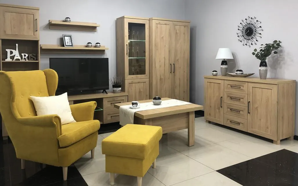 Zestaw pokojowy Majorka (dąb Soma ciemny)