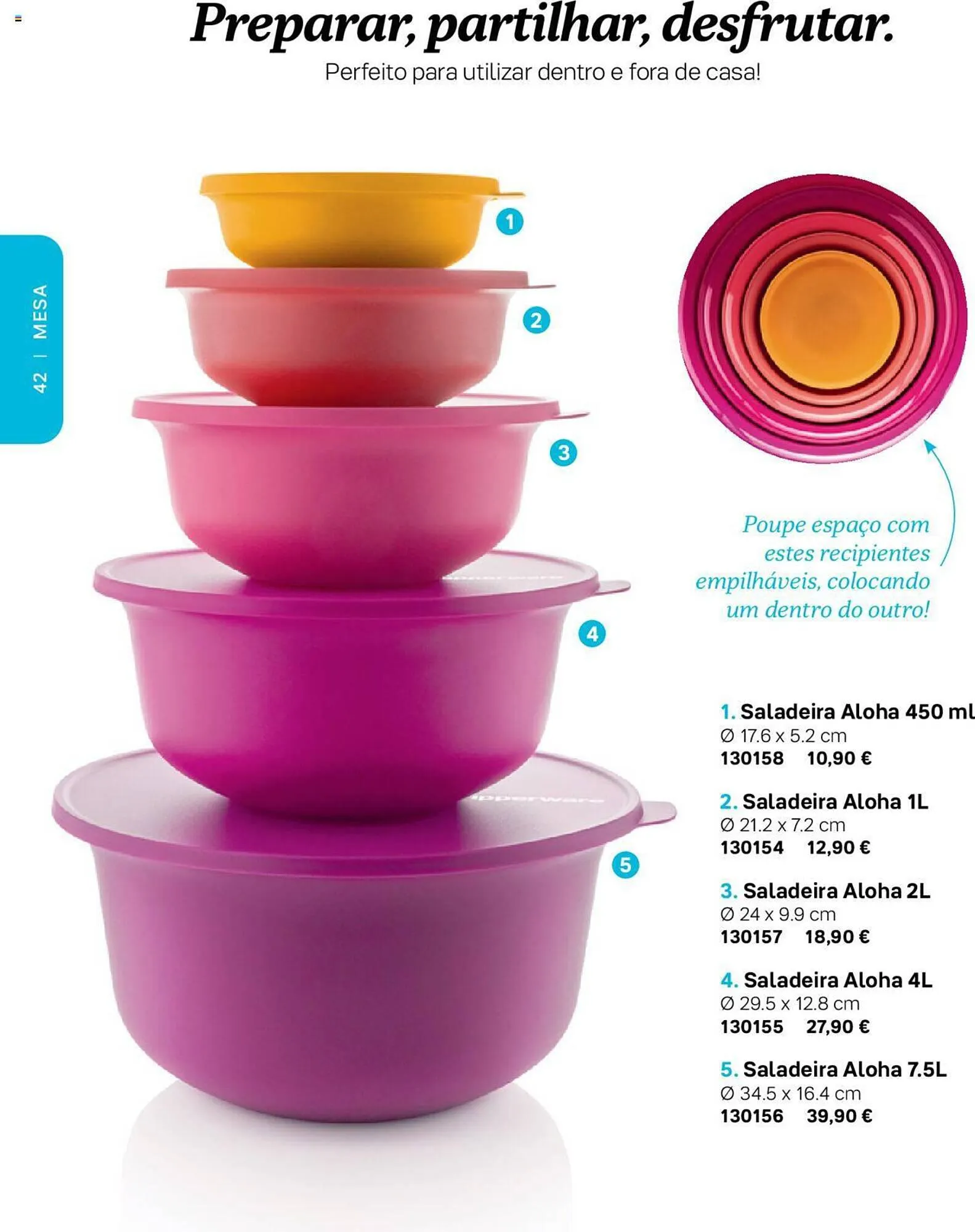 Folheto Folheto Tupperware de 7 de março até 31 de agosto 2023 - Pagina 42