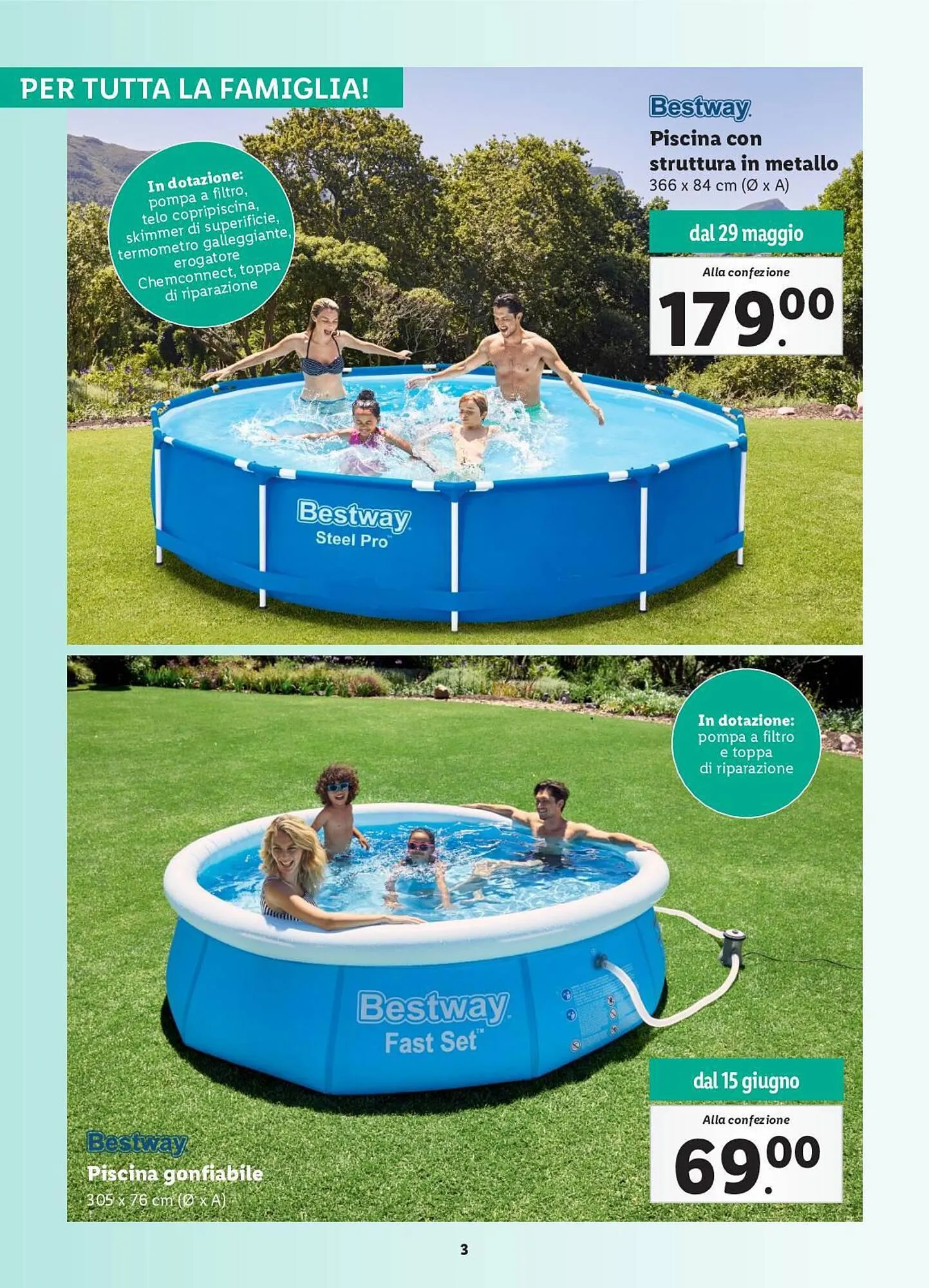 Volantino Lidl da 1 giugno a 30 luglio di 2023 - Pagina del volantino 3