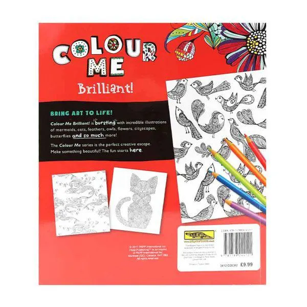 AIKUISTEN COLOUR ME VÄRITYSKIRJA