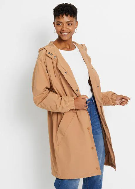 Parka leggero con cappuccio