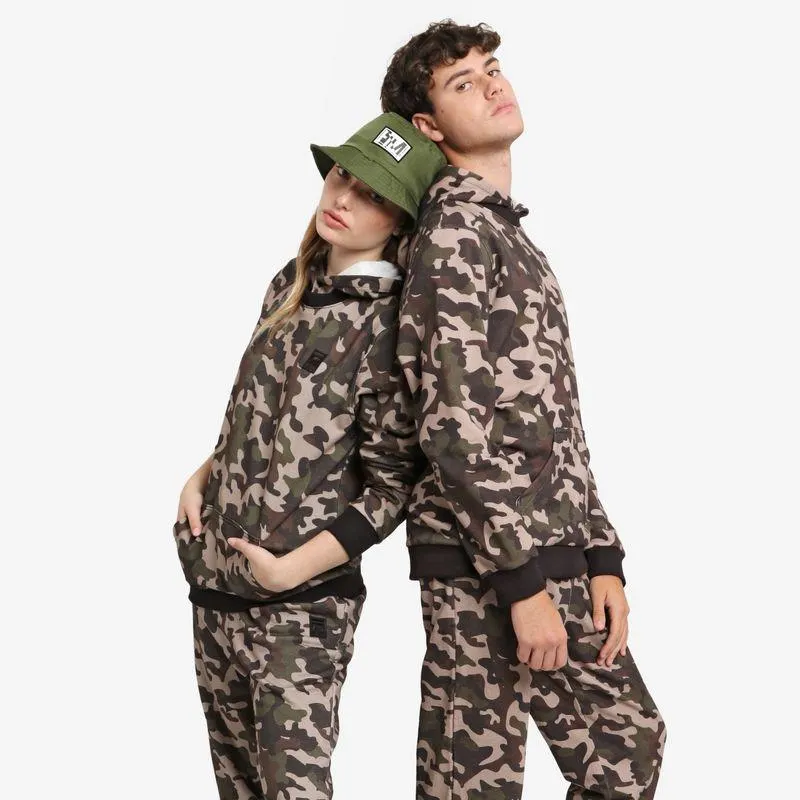 BUZO CANGURO UNISEX FILA FBOX CAMO