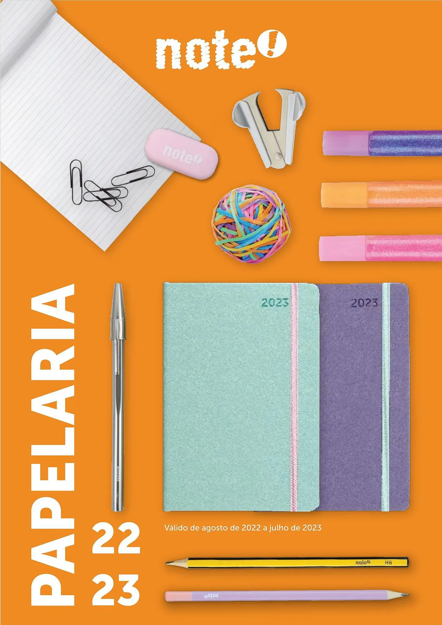 Folheto Catálogo Continente - Note! 2022-2023 de 11 de agosto até 31 de julho 2023 - Pagina 1