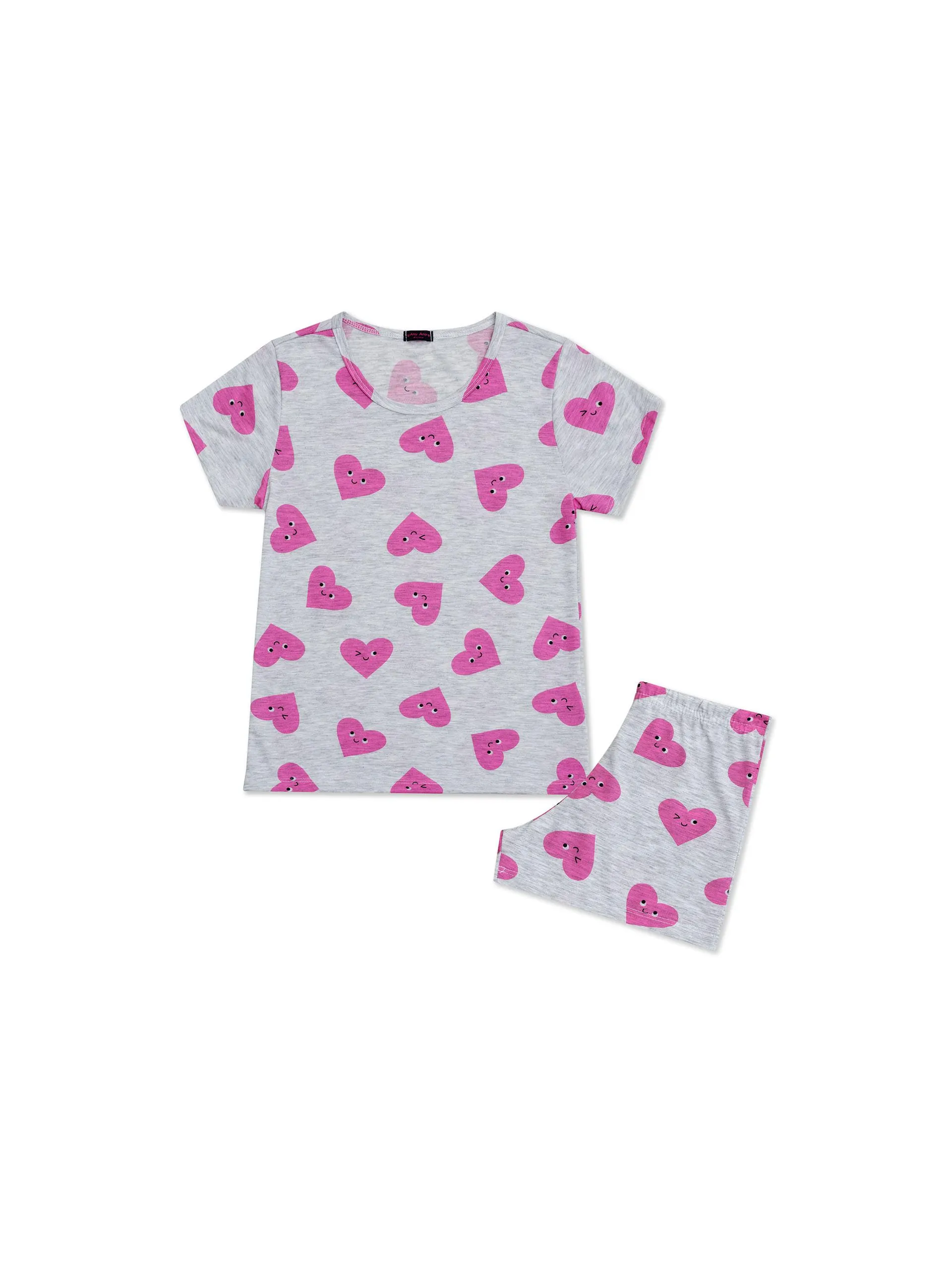 Short Doll Manga Curta Infantil Rose Heart