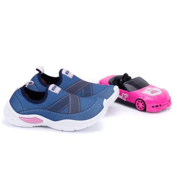 Tênis Infantil Kidy Feminino - MARINHO/ROSA