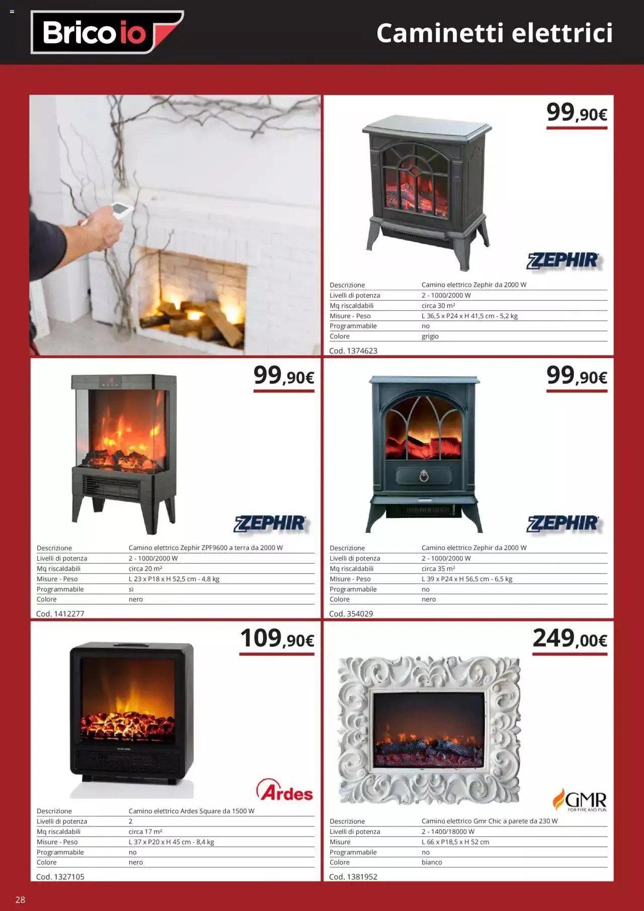 Brico io - Catalogo Riscaldamento da 1 ottobre a 31 dicembre di 2023 - Pagina del volantino 28