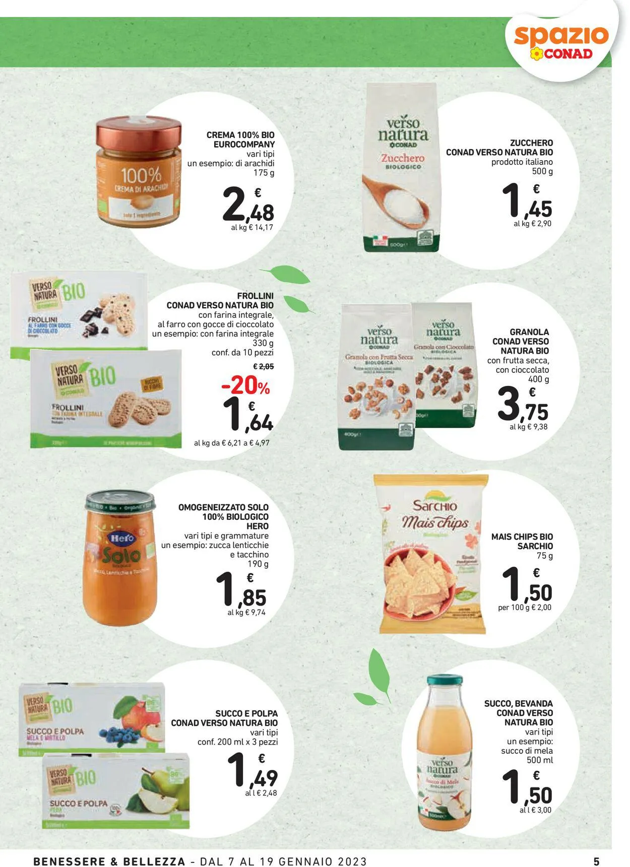 Conad Volantino attuale da 4 gennaio a 1 febbraio di 2024 - Pagina del volantino 5