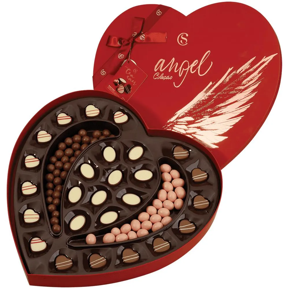 CAIXA ANGEL CORAÇÃO 450G