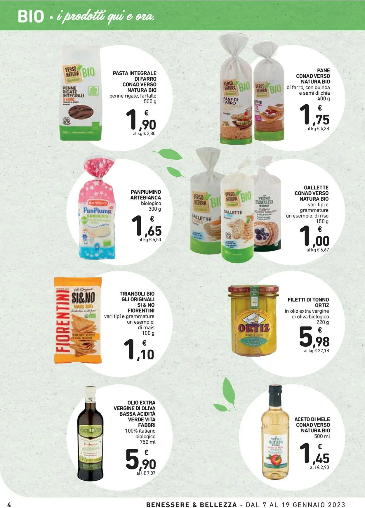 Conad Volantino attuale da 4 gennaio a 1 febbraio di 2024 - Pagina del volantino 4