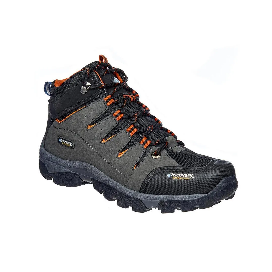Botas Hombre Discovery Gris Urbano Camping Expedition