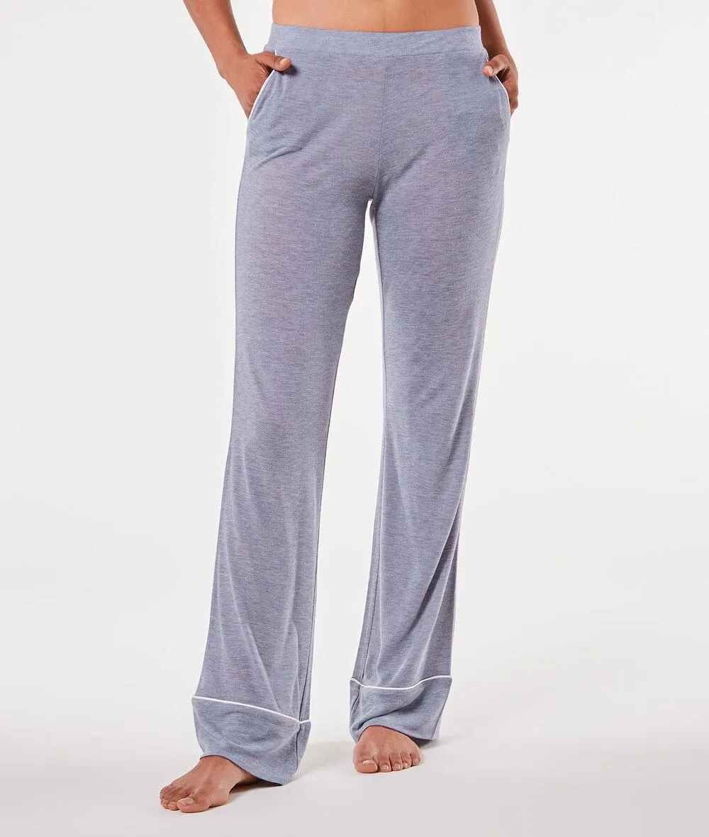 Pantalón largo liso