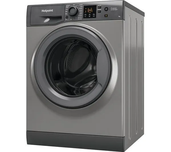 HOTPOINT NSWR 743U GK UK N 7 kg 1400 Spin Washing Machine - Graphite