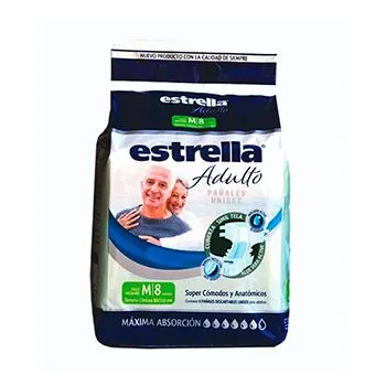 Pañales Estrella Talle M