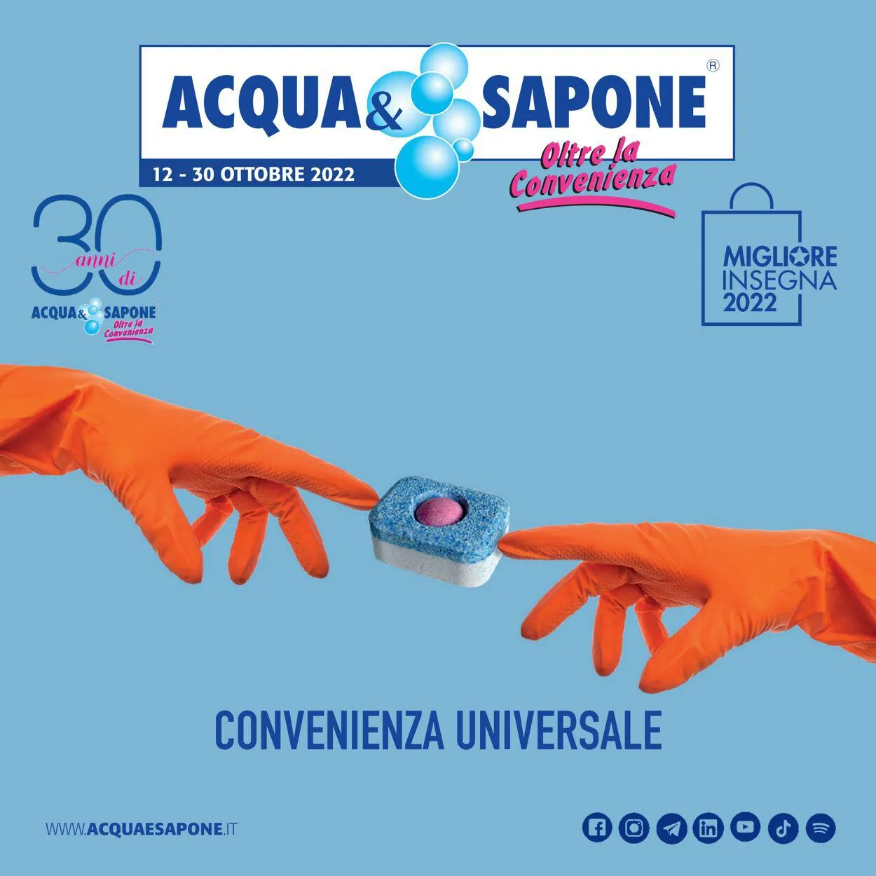 Acqua & Sapone Volantino attuale da 1 gennaio a 12 ottobre di 2023 - Pagina del volantino 1