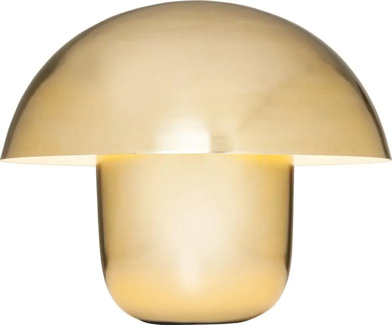 Tischleuchte Mushroom Brass