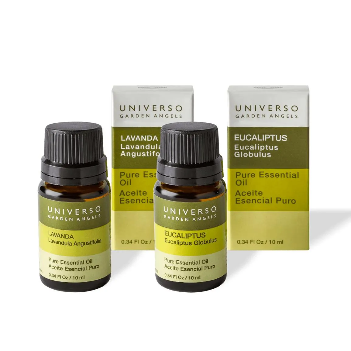 Set Aceites Esenciales Puro Eucaliptus + Lavanda