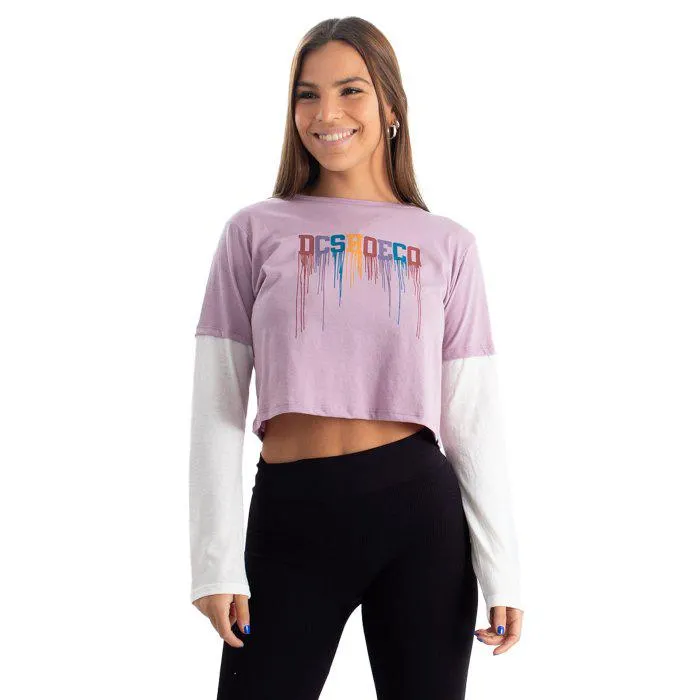 Remera ML Drip (Lil) DC Mujer