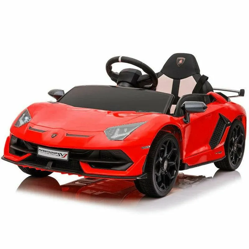 Auto elettrica Lamborghini Aventador Rossa