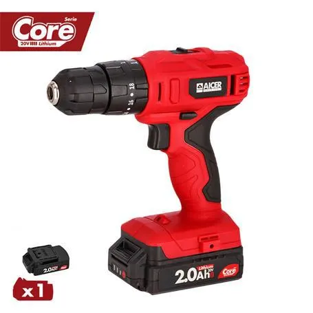 TALADRO IMPACTO 20V 1X2AH SERIE CORE AICER