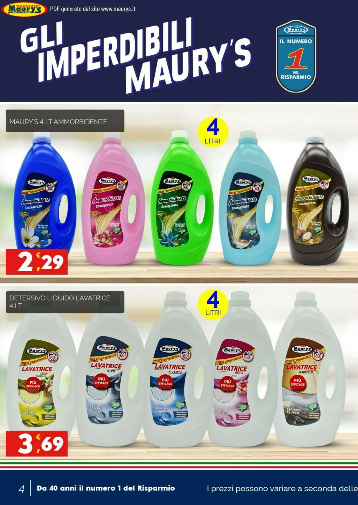 Maury's Volantino attuale da 1 maggio a 31 ottobre di 2023 - Pagina del volantino 4