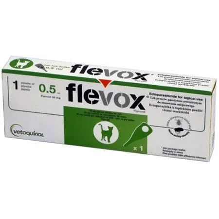 Flevox spot-on pro kočky 1x 0,5 ml