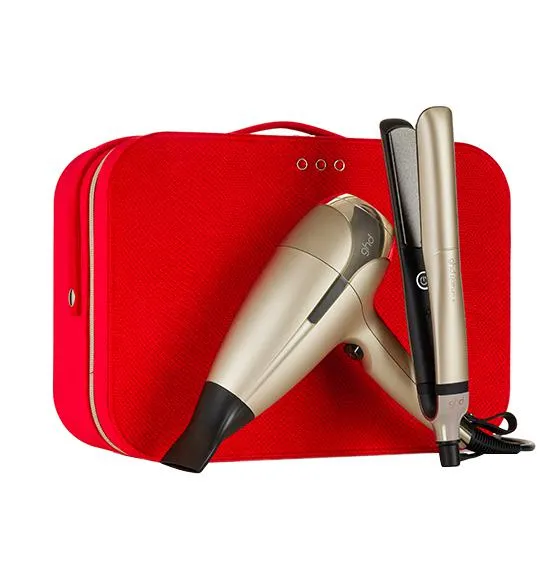 ghd Deluxe Champagne Gold Gift Set