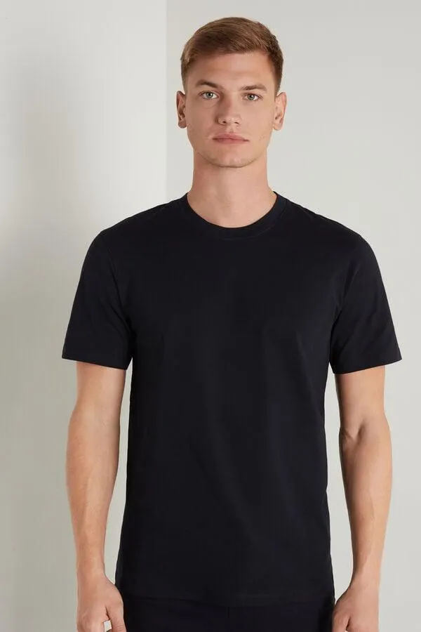 T-shirt Basic Ampia in Cotone