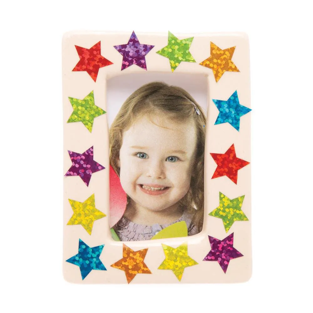 Mini Holographic Star Stickers