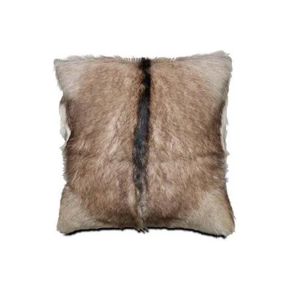 Cojín piel de cabra - L40xL40cm