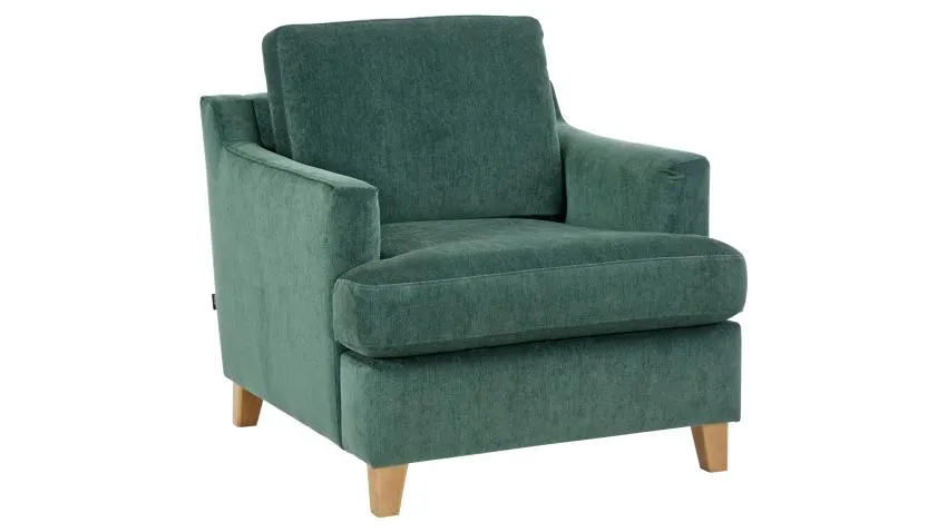 FELTON-nojatuoli Paros-kangas, vihreä