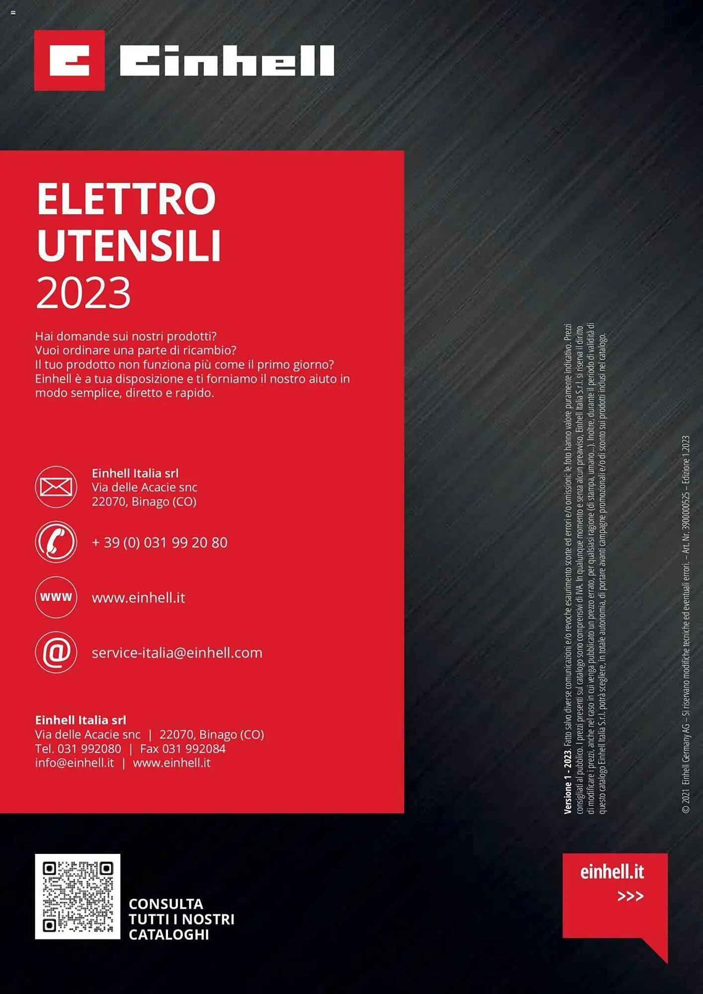 Volantino Einhell da 1 febbraio a 31 dicembre di 2023 - Pagina del volantino 132