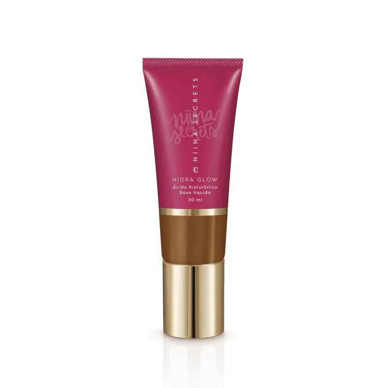 Base Líquida Niina Secrets Hidra Glow Cor 80 30ml