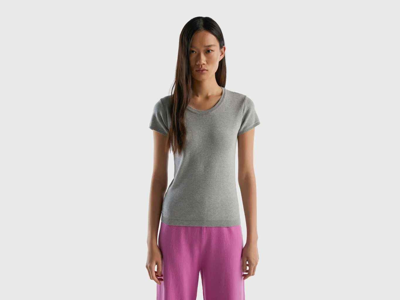 Maglia a manica corta in 100% cotone