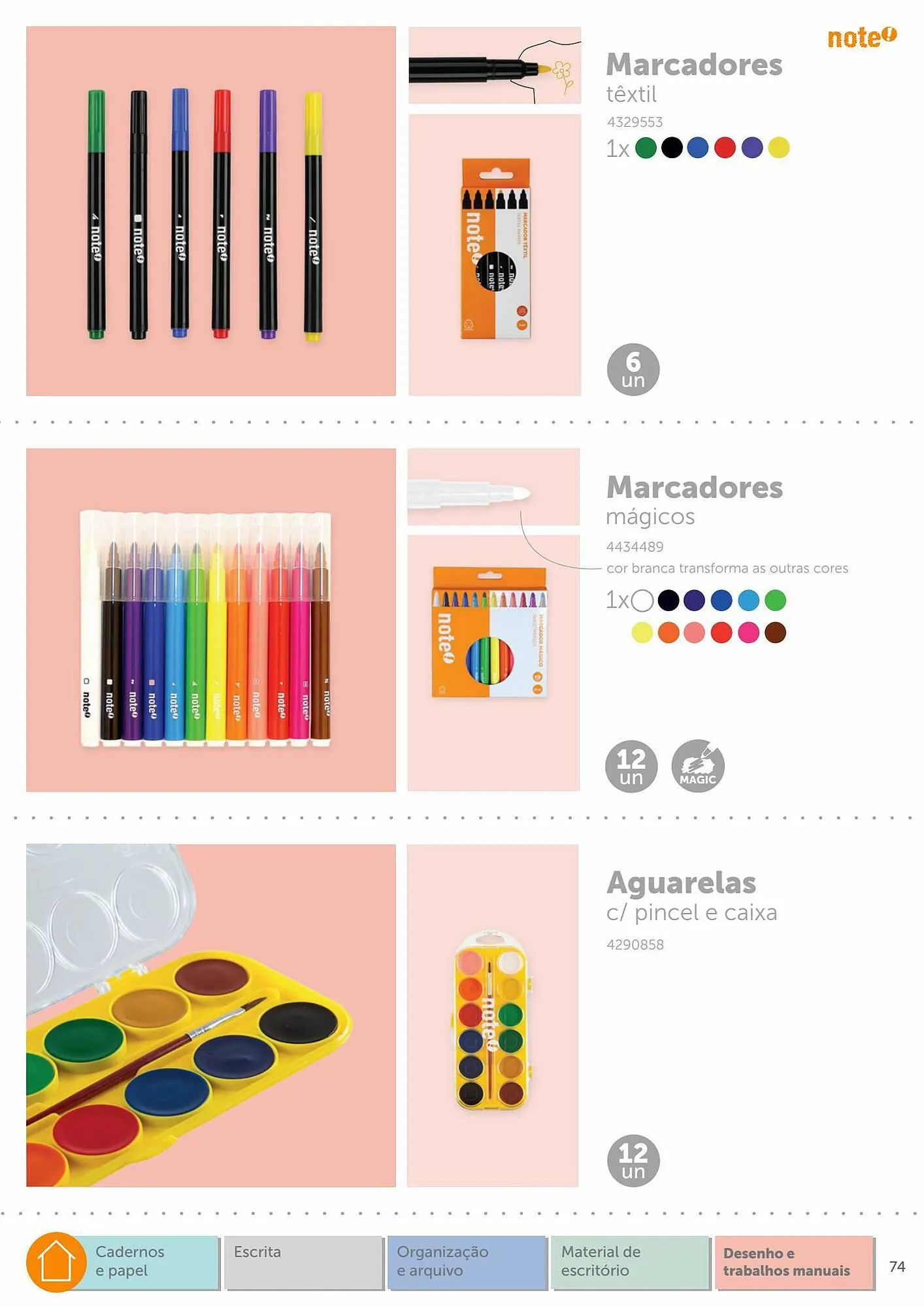 Folheto Folheto Note! de 3 de outubro até 31 de julho 2023 - Pagina 72