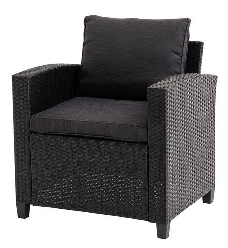 Puutarhatuoli ULLEHUSE musta