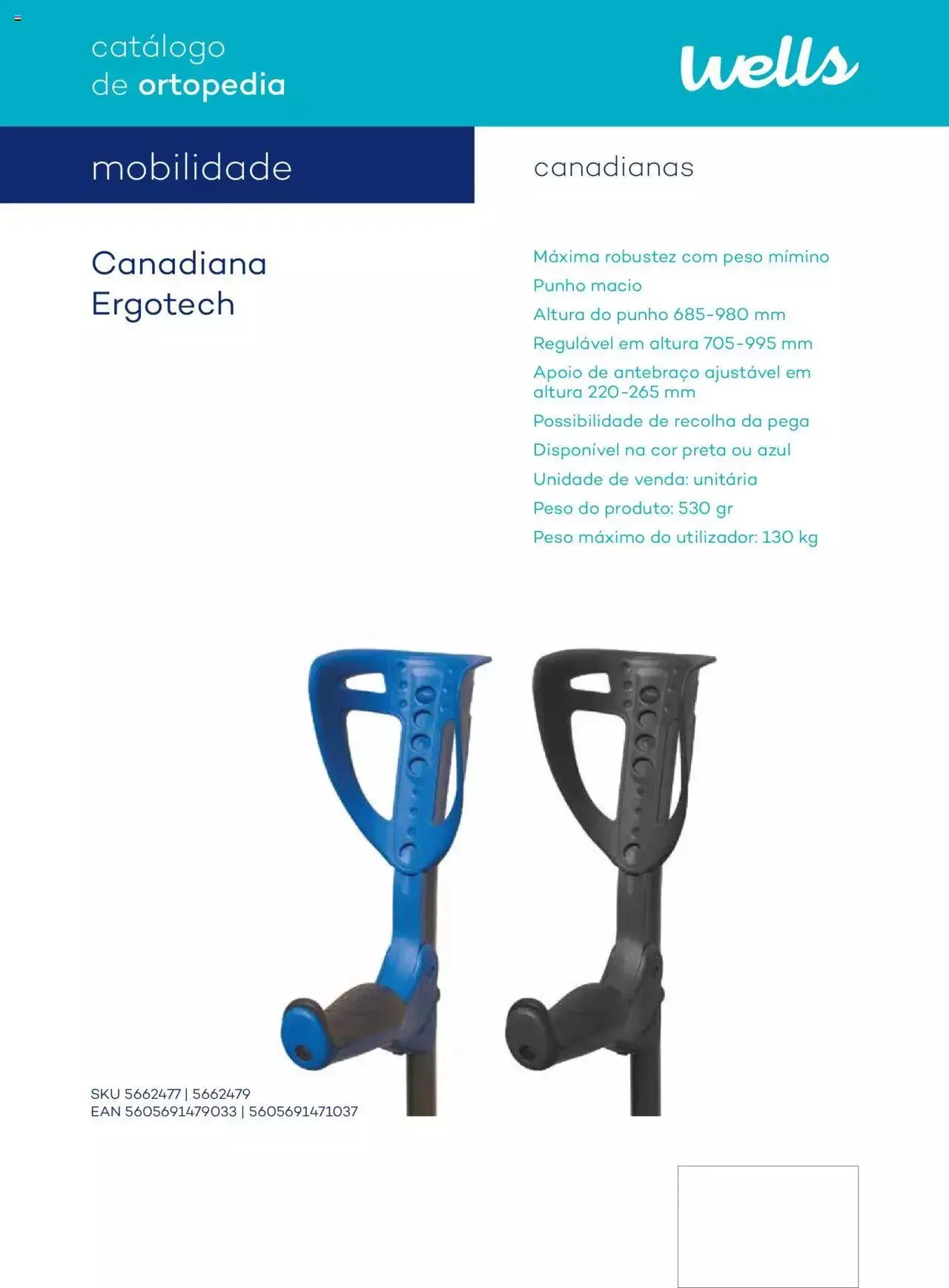 Folheto Well’s Catálogo de Ortopedia de 7 de fevereiro até 31 de dezembro 2023 - Pagina 8