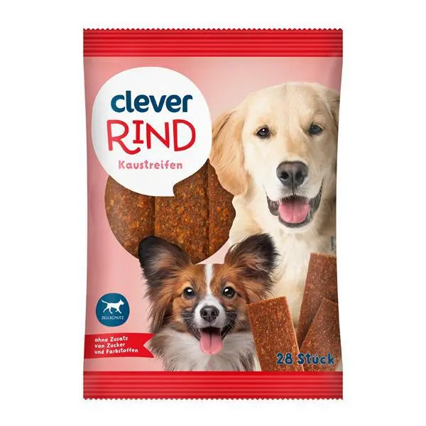 Clever Hund Kaustreifen