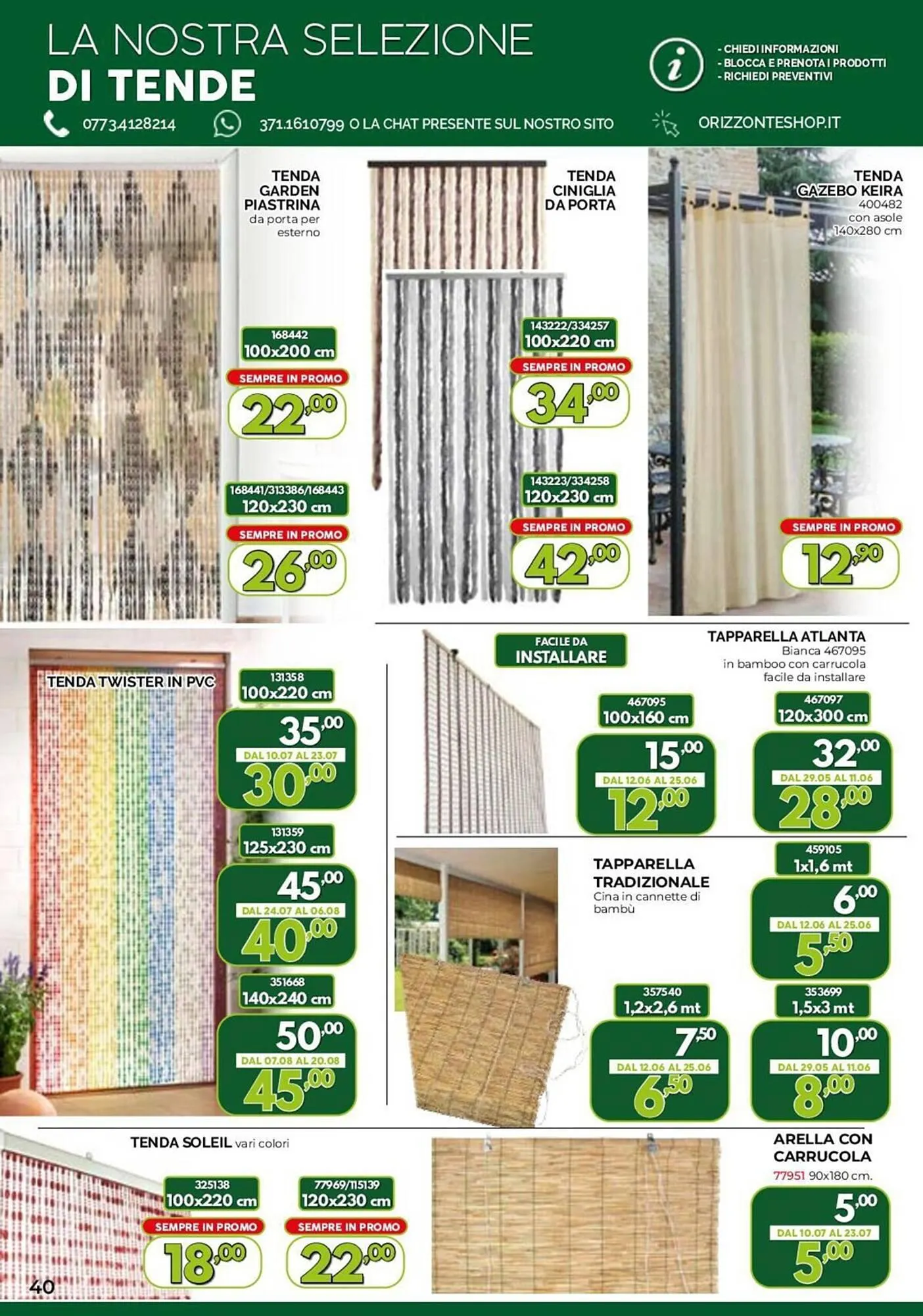Volantino Orizzonte da 11 aprile a 1 ottobre di 2023 - Pagina del volantino 40